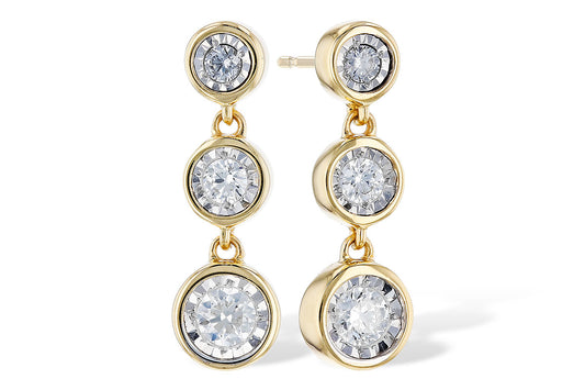 Diamond Drop Earrings