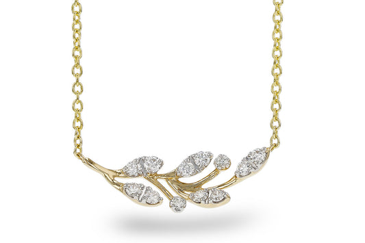 Diamond Vine Necklace