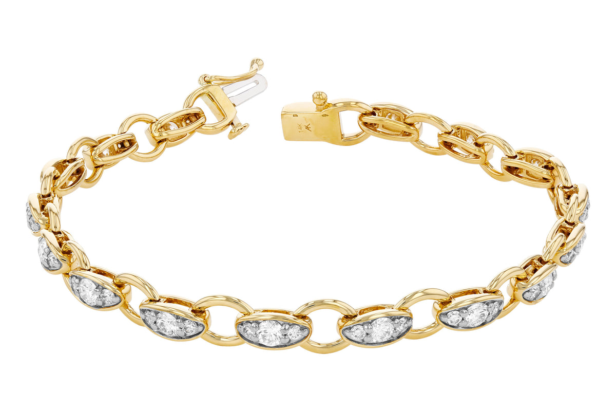 Gold Diamond Bracelet