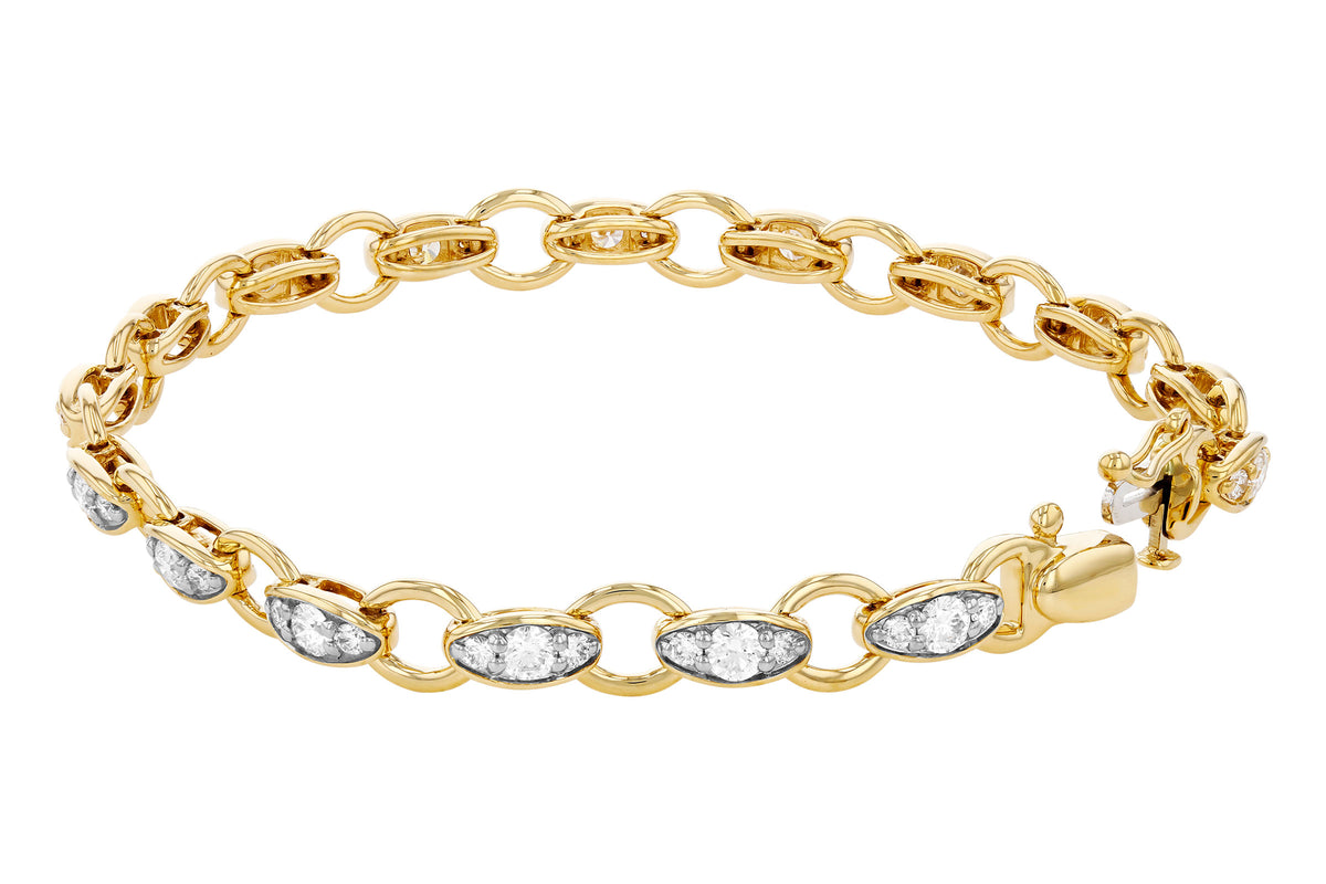 Gold Diamond Bracelet