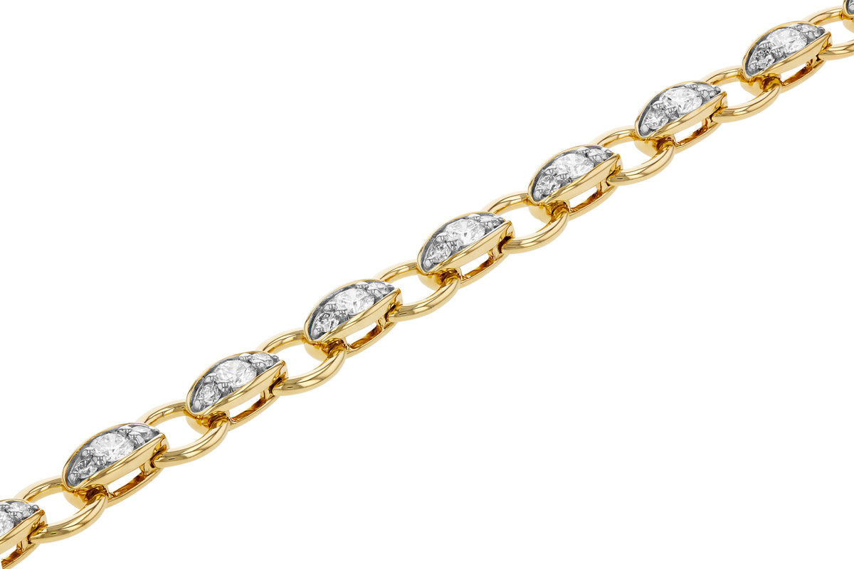 Gold Diamond Bracelet