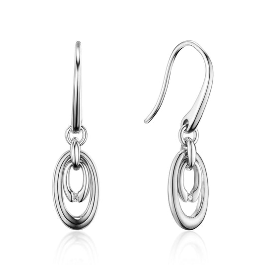Dualni Matte Diamond Earrings