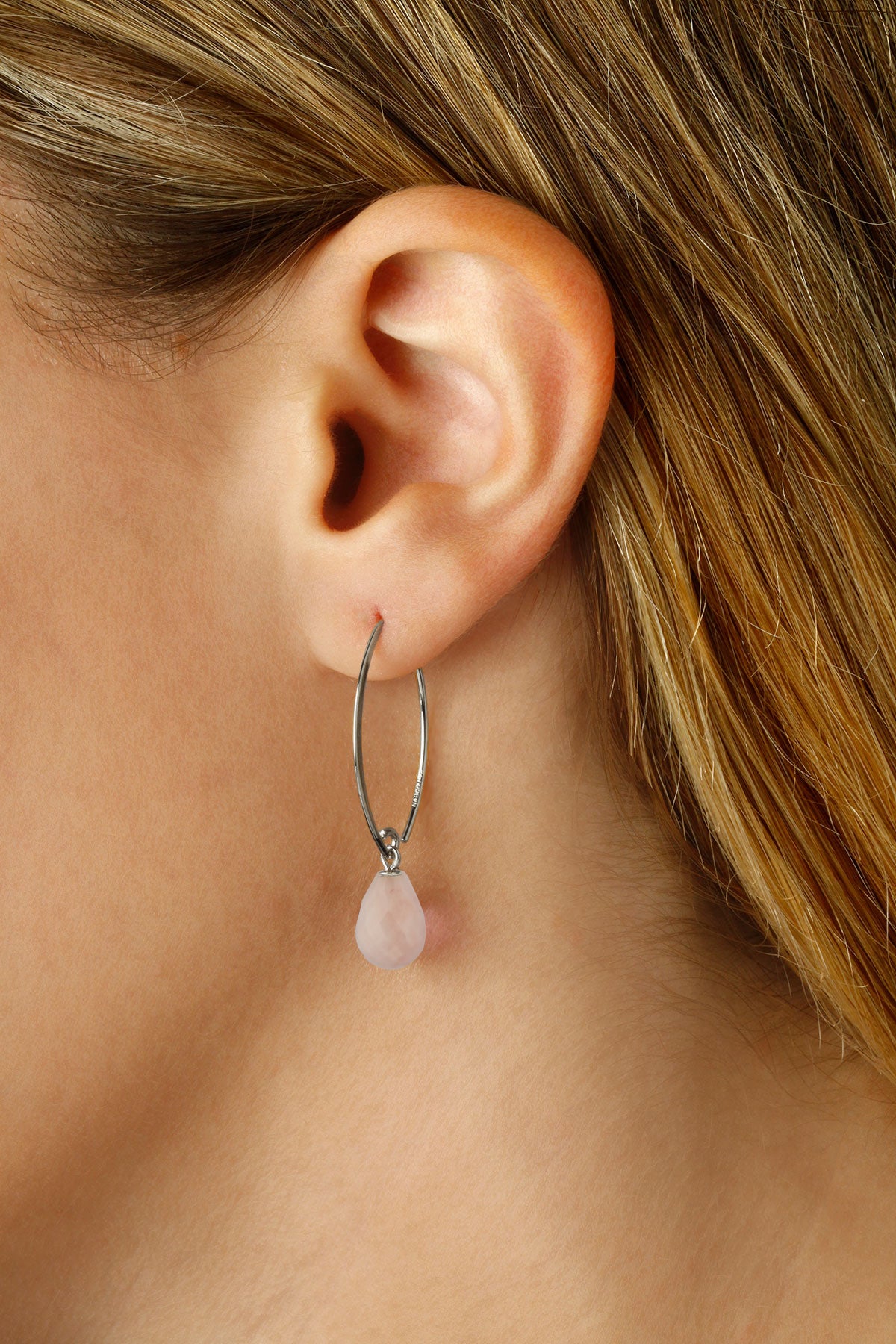 Sterling Silver Simple Sweep Earrings
