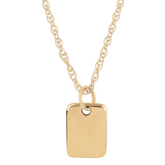 Dog Tag Pendant