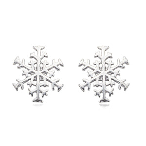 Snowflake Stud Earrings