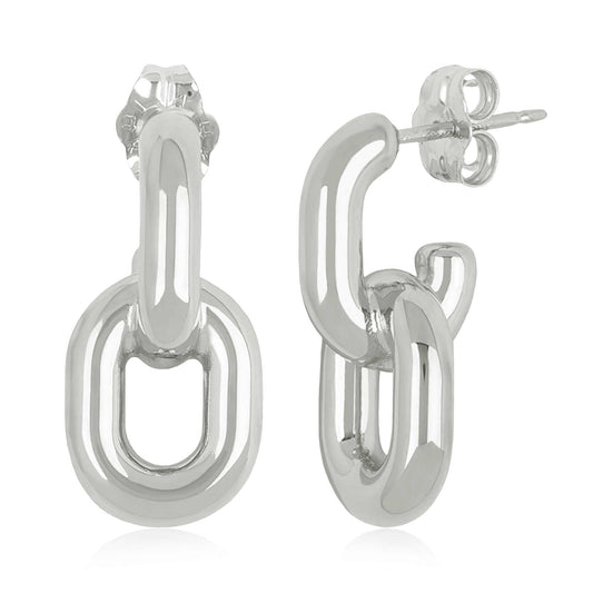 Double Link Earrings