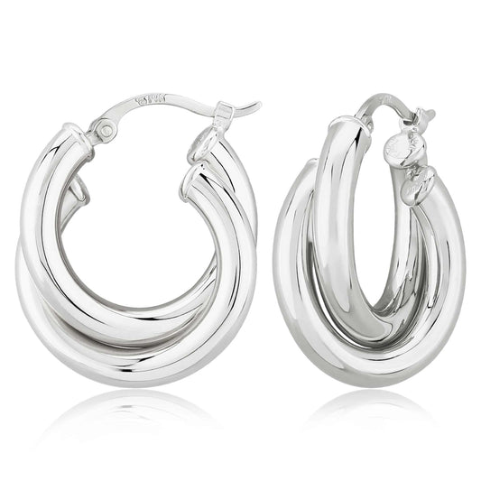 Double-Tube Earrings