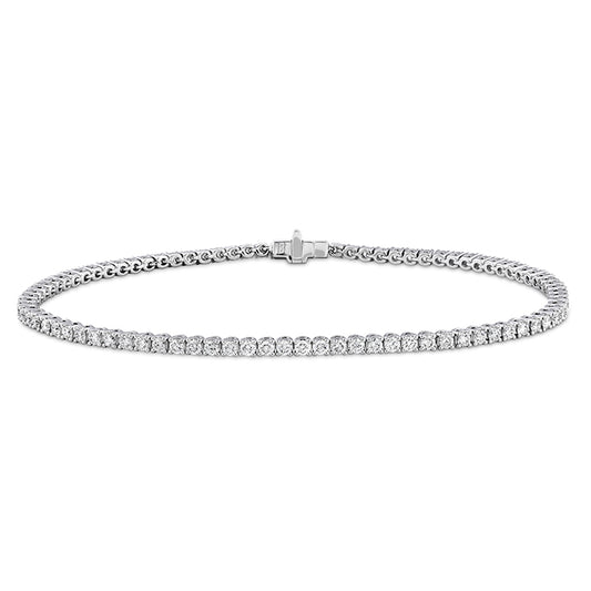 Image 1 of Classic 4-Prong Line Bracelet 1.96-2.05ctw approx.