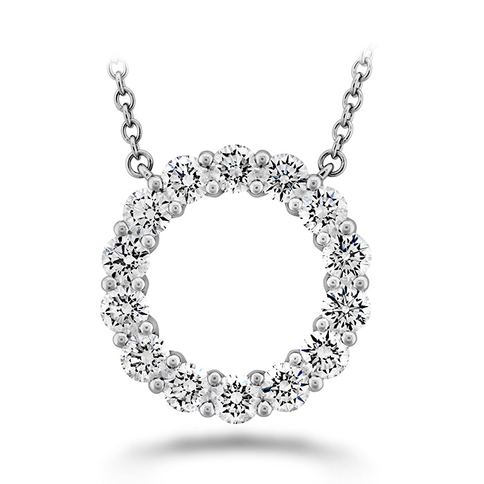 Image 1 of Diamond Circle Necklace 1ctw approx.