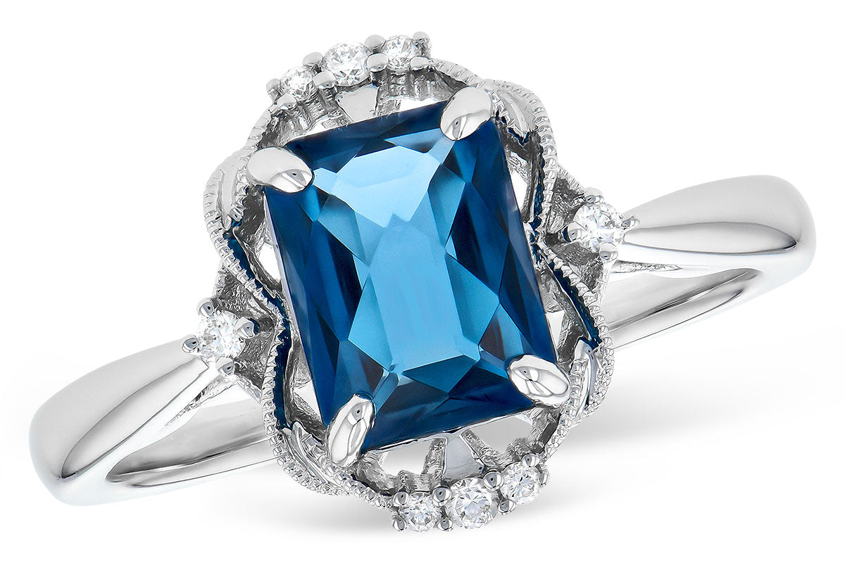 London Blue Topaz Ring
