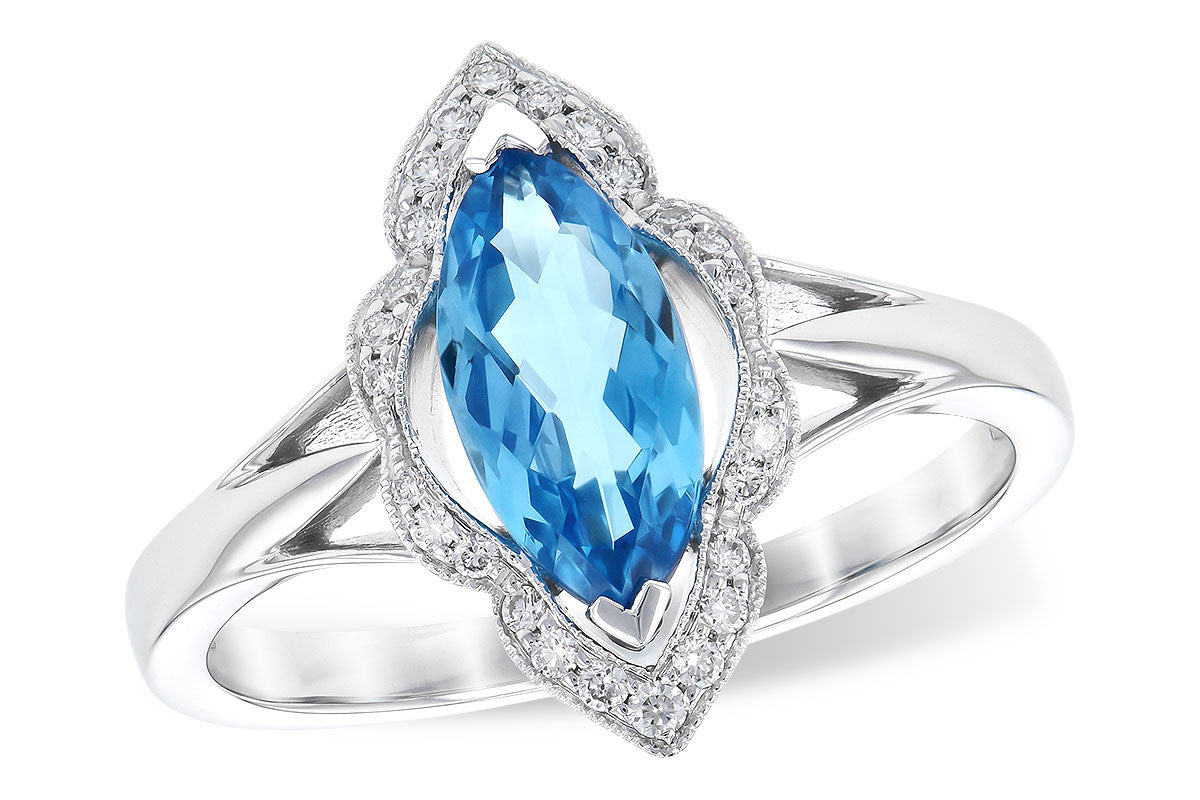 Blue Topaz Ring