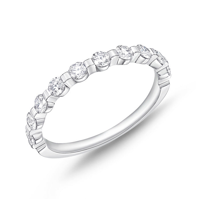 Image 1 of Precious Prong 10 Stone Band .50ctw approx.
