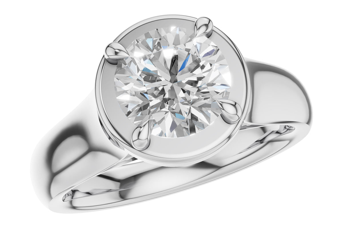 Illusion Engagement Ring