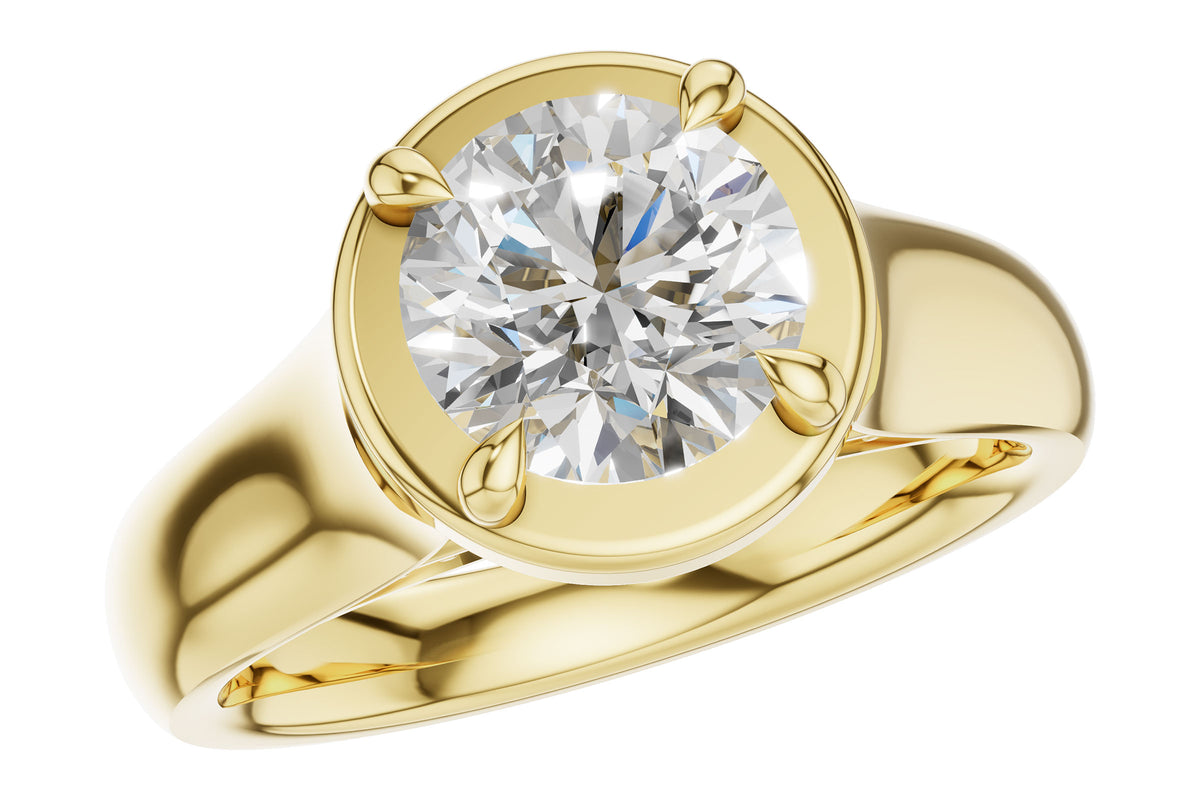 Illusion Engagement Ring
