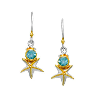 Playing Starfish Earrings