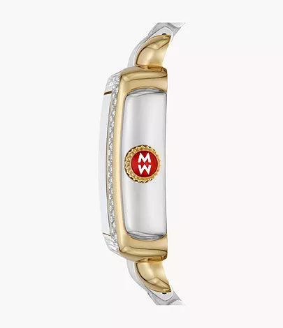 Deco Madison Diamond Two-Tone 18K Gold Diamond Dial Watch