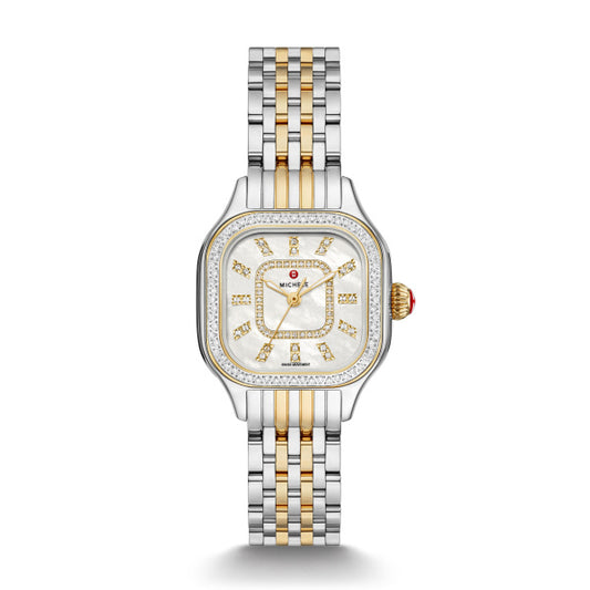Meggie Two-Tone Diamond Stainless Steel Watch