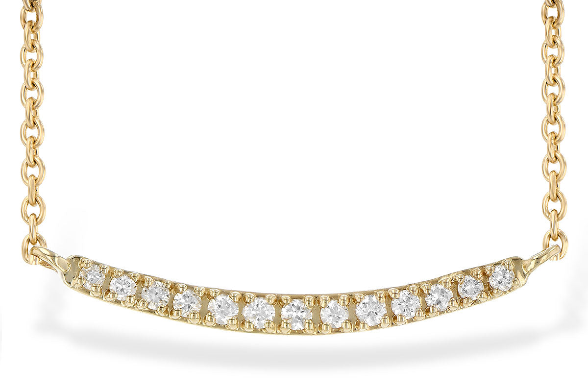 Diamond Curve Necklace