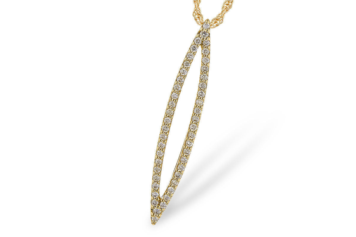 Pointed Diamond Necklace