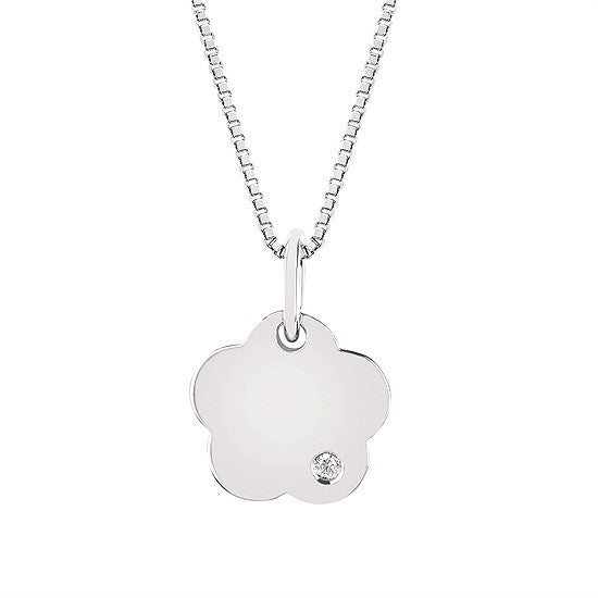 Flower Disc Pendant