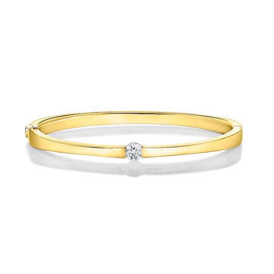 Image 1 of Solitude Diamond Bangle .40ctw approx.