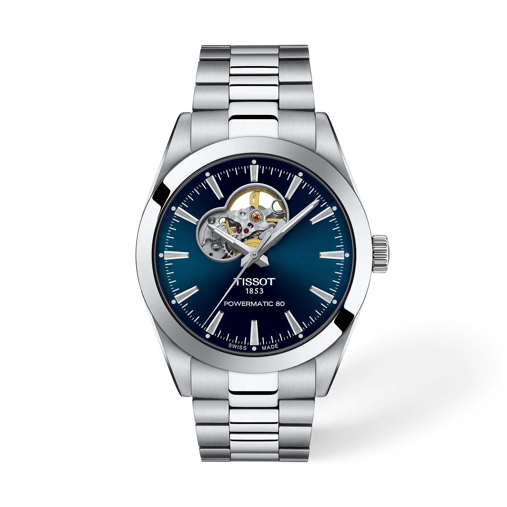 Image 5 of Tissot Gentleman Powermatic 80 Open Heart