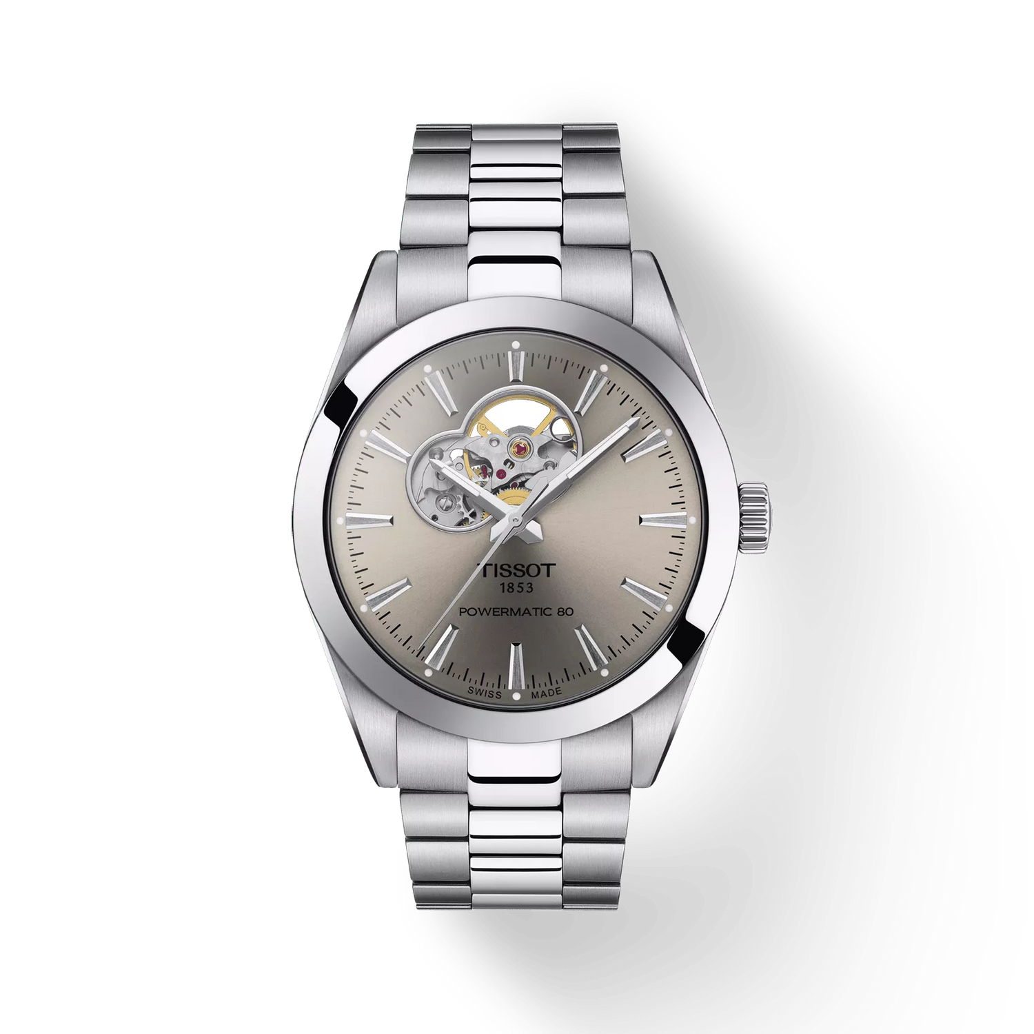 Image 5 of Tissot Gentleman Powermatic 80 Open Heart