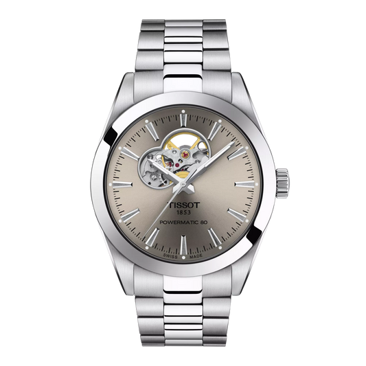Image 3 of Tissot Gentleman Powermatic 80 Open Heart