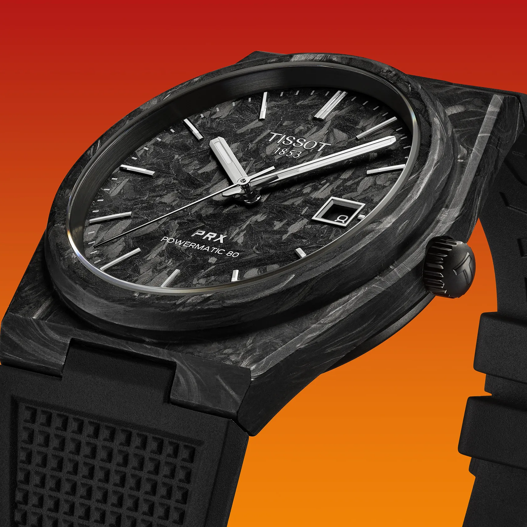 Image 3 of Tissot PRX Powermatic 80 Carbon 40mm