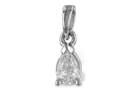 Pear Diamond Pendant