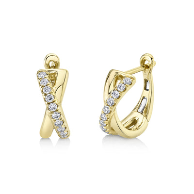 Diamond Twist Earrings