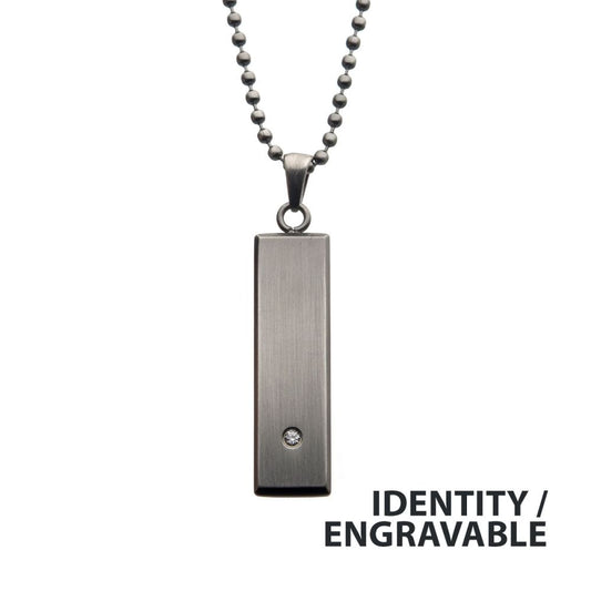 Stainless Steel Tag Pendant