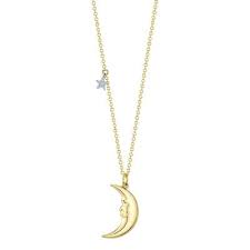 Star and Moon Necklace