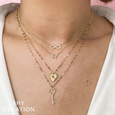 Diamond Infinity Necklace