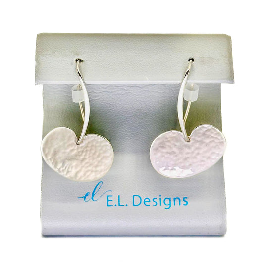 Jelly Bean Sterling Silver Earrings