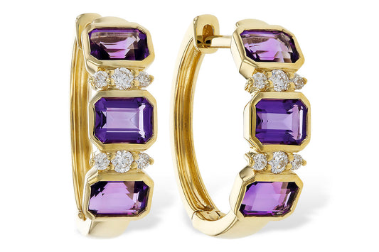 Amethyst Fashion Earrings