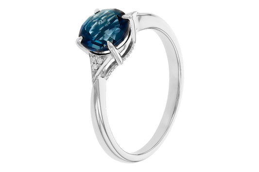 London Blue Topaz Ring