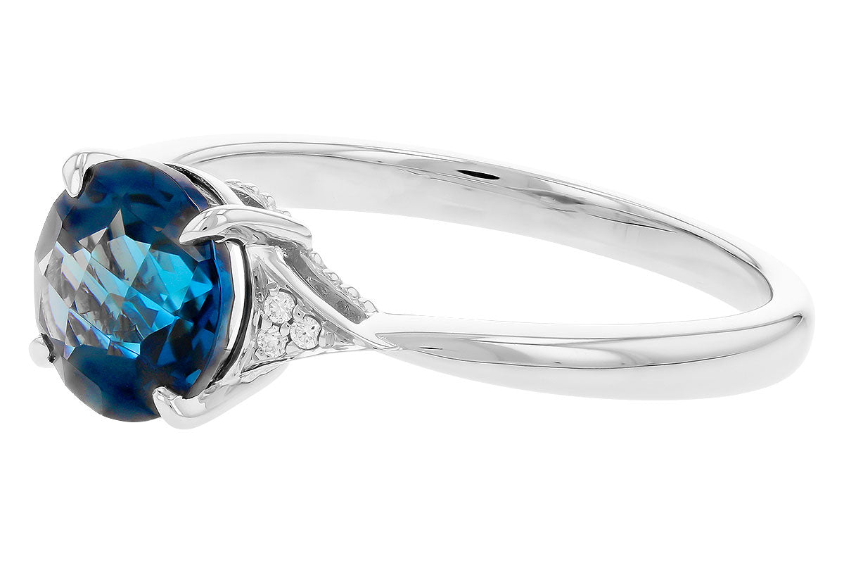 London Blue Topaz Ring