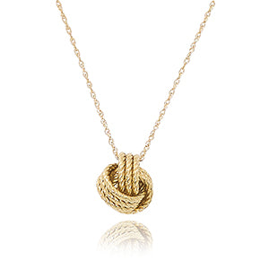 Twisted Love Knot Pendant