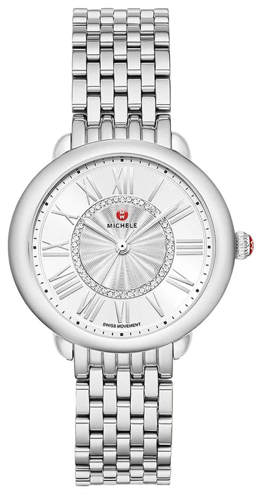 Serein Mid Stainless-Steel Diamond Dial Watch