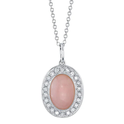 Pink Opal Pendant