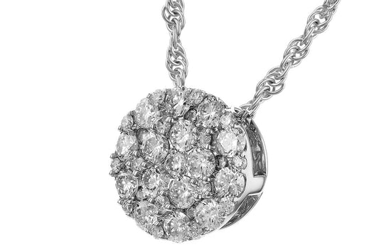Diamond Circle Pendant