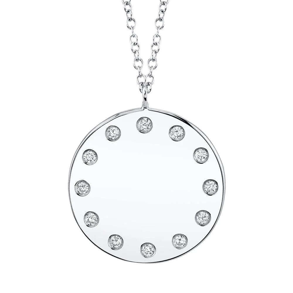 Diamond Circle Pendant