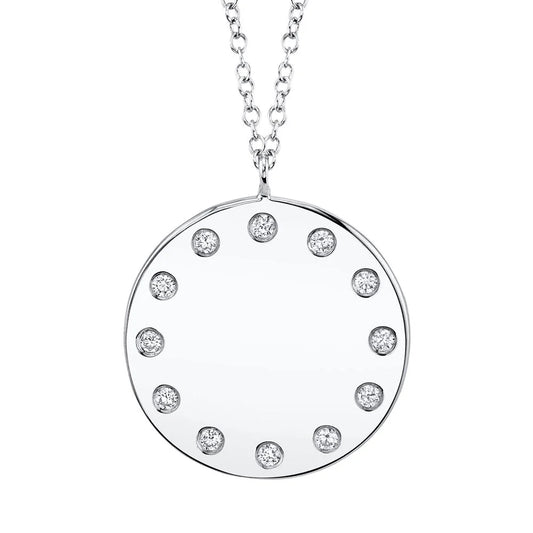 Diamond Circle Pendant