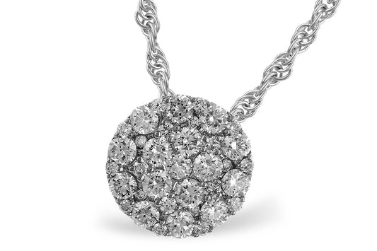 Diamond Circle Pendant