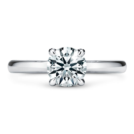 Vela Solitaire Ring with Diamond Gallery