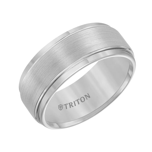 Tungsten carbide Gray Band