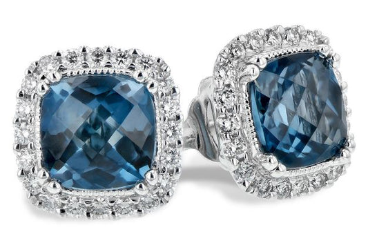 London Blue Topaz Earrings