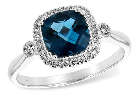 London Blue Topaz Ring