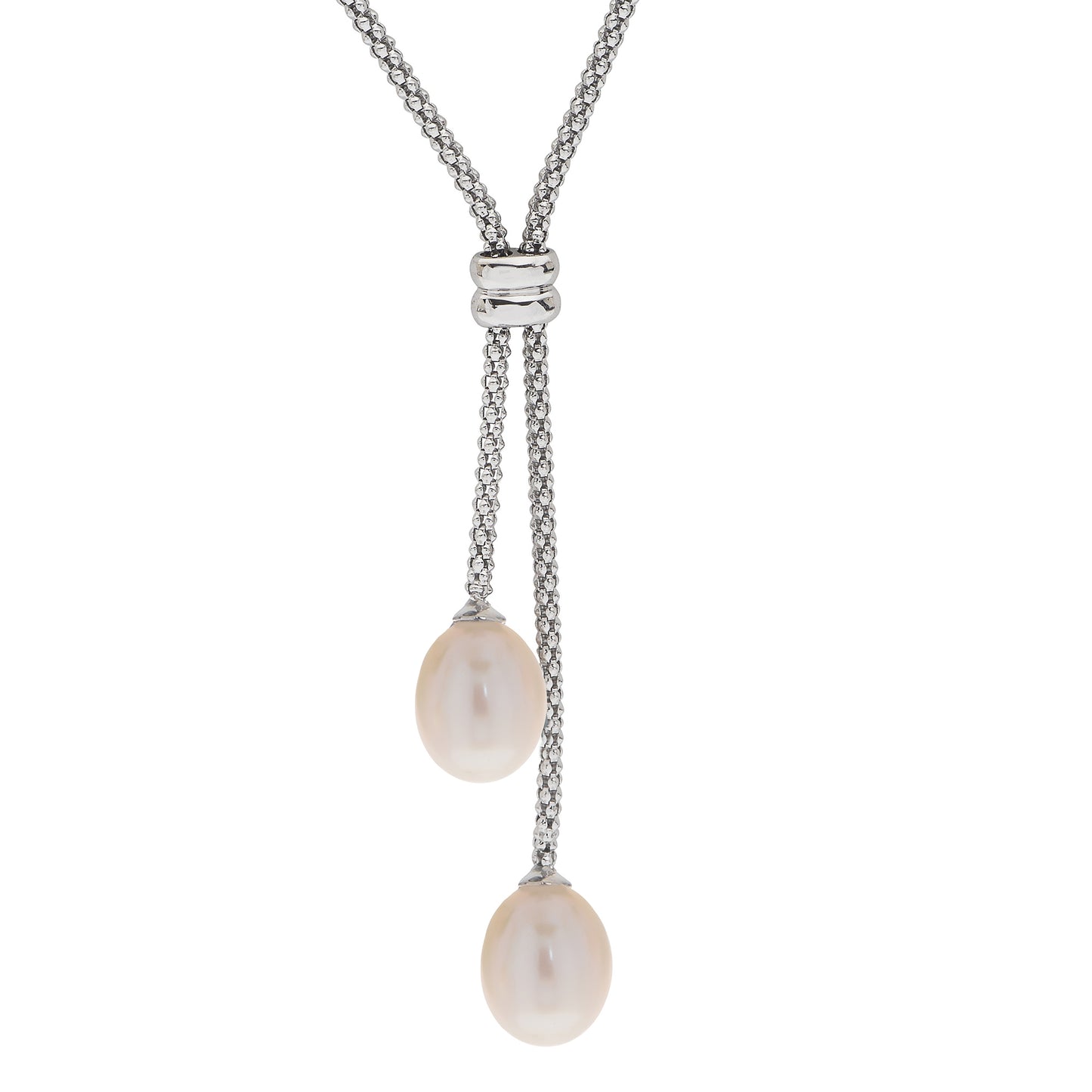 Lariat Pearl Necklace